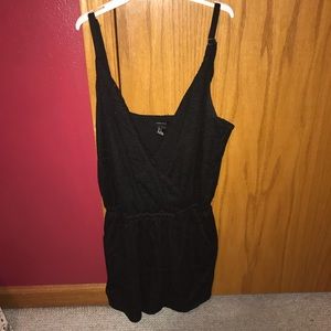 Forever 21 Small Black Romper